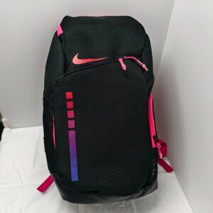 Nike Black and Pink Backpack